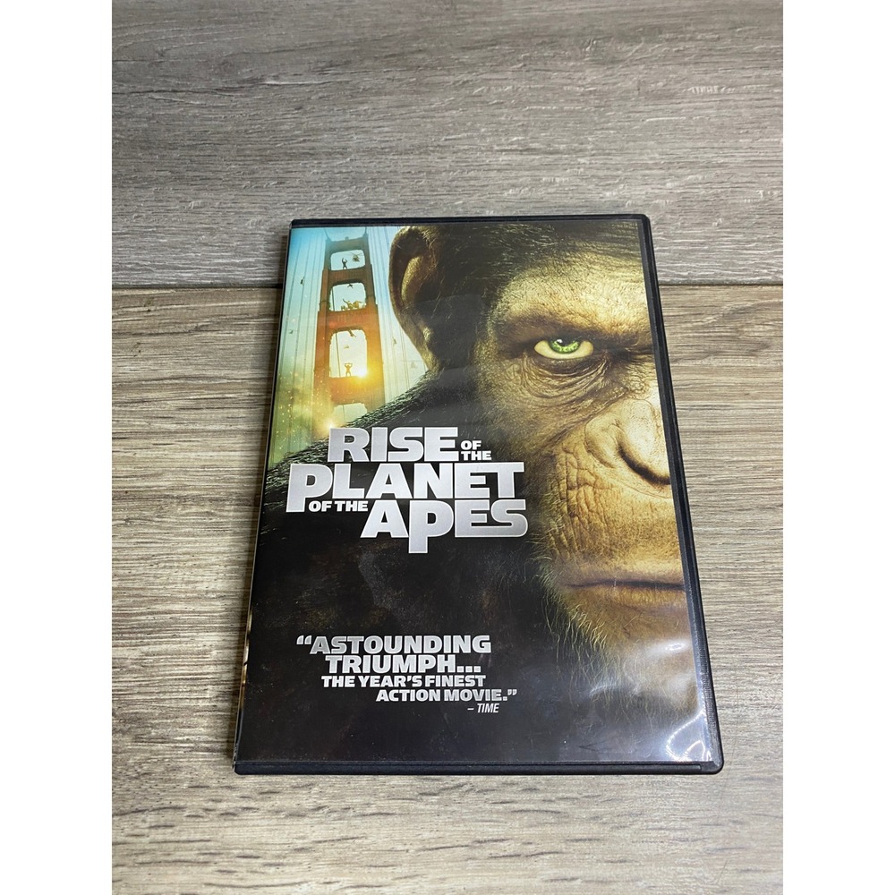 Rise of the Planet of the Apes DVD 2011 Sci-Fi Action James Franco Andy Serkis
